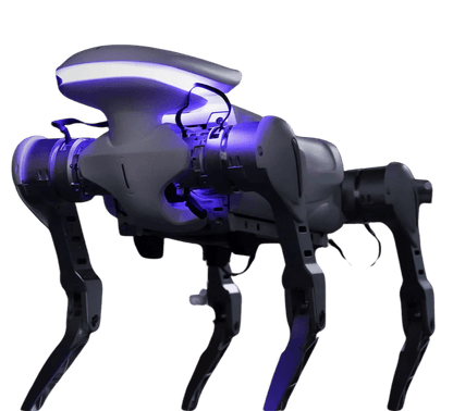 MirrorMe Black Panther X modular quadruped robot